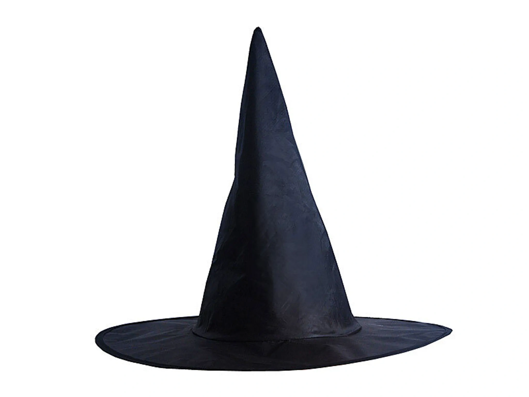 WITCH (Hexen-)Hut, schwarz – Klassischer Zauberhut für Halloween & Kostümpartys