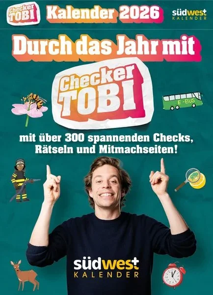 Checker Tobi 2026 – Tagesabreißkalender mit über 300 spannenden Checks